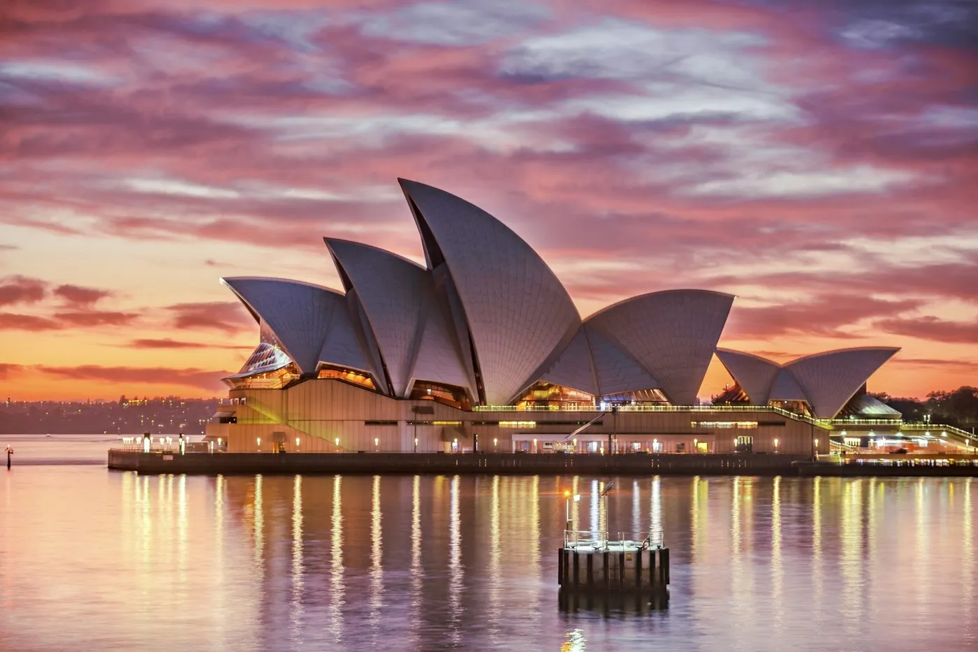 Bennelong Point at dusk